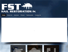 Tablet Screenshot of fsthailrestoration.com